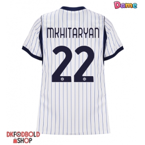 Inter Milan Henrikh Mkhitaryan #22 Udebanetrøje Dame 2026-27 Kort ærmer Inter Milan Henrikh Mkhitaryan #22 Udebanetrøje Dame 2026-27 Kort ærmer